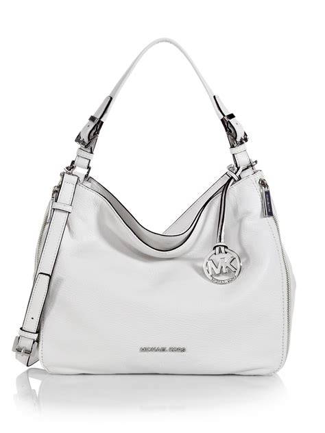 michael kors white hobo bag tassel|michael kors hobo bag sale.